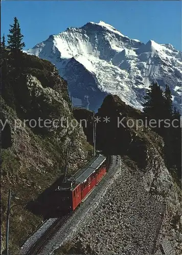 Bergbahn Schynige Platte Jungfrau Kat. Bergbahn