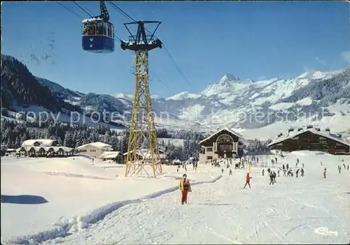 Seilbahn Mont Arbois Megeve Mont Charvin  / Bahnen /