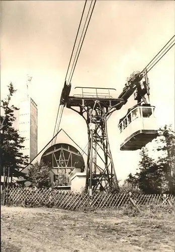 Seilbahn Fichtelberg Oberwiesenthal Erzgebirge / Bahnen /