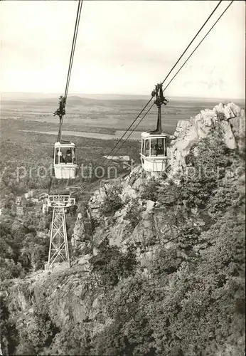 Seilbahn Thale Harz  / Bahnen /