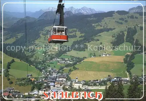 Seilbahn Schattberg Saalbach  / Bahnen /