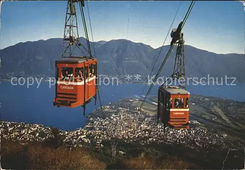 Seilbahn Funivia Locarno-Cardada / Bahnen /