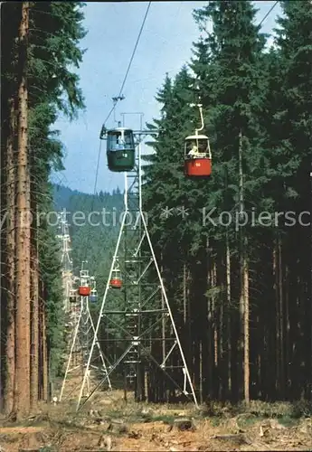 Seilbahn Braunlage  / Bahnen /