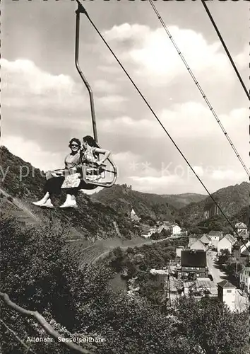 Sessellift Altenahr Berghotel Bellevue Kat. Bahnen