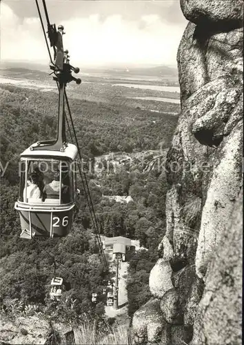 Seilbahn Thale Harz  / Bahnen /