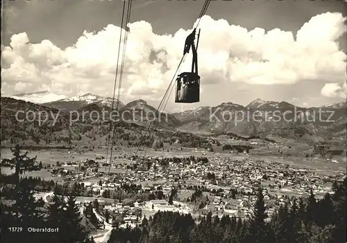 Seilbahn Nebelhorn Oberstdorf  / Bahnen /