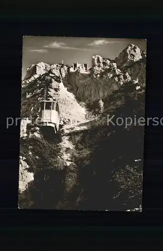 Seilbahn Rauschberg Ruhpolding  / Bahnen /