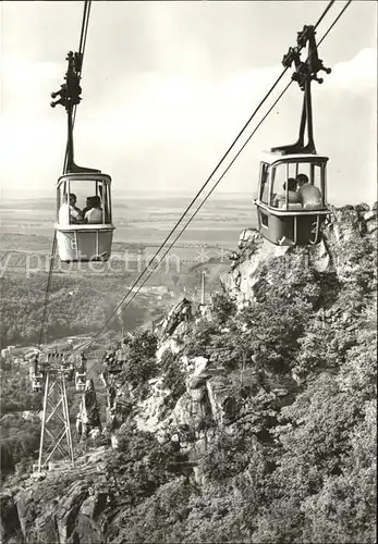 Seilbahn Thale Harz  / Bahnen /