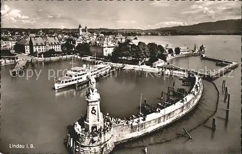 Dampfer Binnenschifffahrt Lindau im Bodensee  Kat. Schiffe