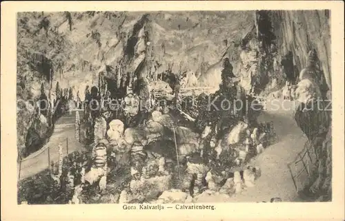 Hoehlen Caves Grottes Gora Kalvarlja Calvarienberg Adelsberger Grotte  Kat. Berge