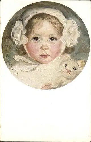 Kinder Child Enfants Kuenstlerkarte Astrid Juel Die kleine Gerda Nr. 94  Kat. Kinder