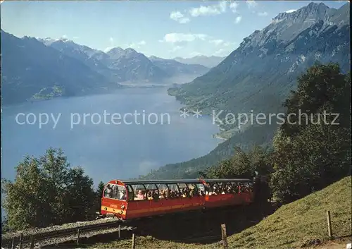 Zahnradbahn Brienzer Rothorn Geldried Brienzersee  Kat. Bergbahn