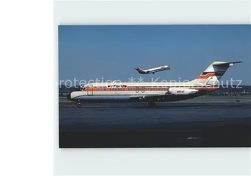 Flugzeuge Zivil Air Florida McDonnell Douglas DC 9 15F N50AF MSN 47014 Kat. Airplanes Avions