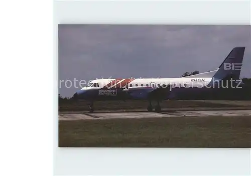 Flugzeuge Zivil Braniff Express Air Midwest Saab SF340A Kat. Airplanes Avions