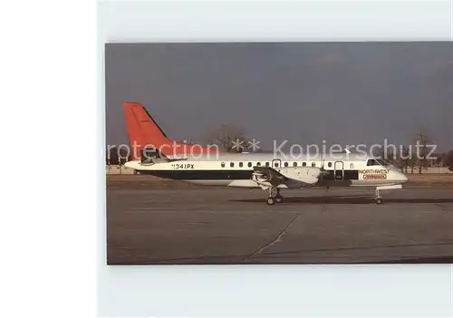 Flugzeuge Zivil Northwest Airlink Express Airlines I Saab SF340A Kat. Airplanes Avions