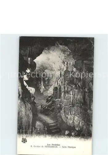 Hoehlen Caves Grottes Betharram Salle Feerique Les Pyrenees  Kat. Berge