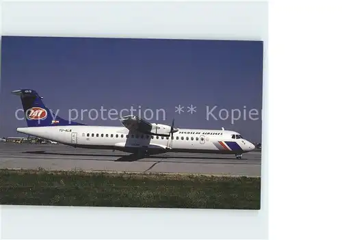 Flugzeuge Zivil JAT Yugoslav Airlines Aerospatiale ATR 72 c n 180 YU ALN Kat. Airplanes Avions