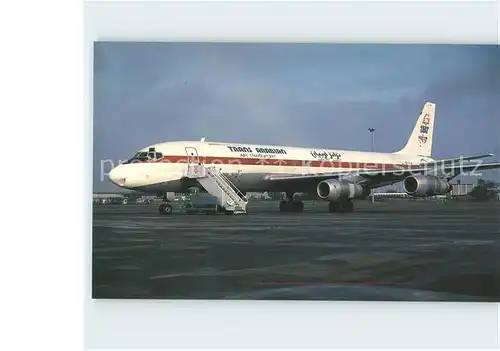 Flugzeuge Zivil Trans Arabian Air Transport McDonnell Douglas DC 8 55F ST AJD Kat. Airplanes Avions