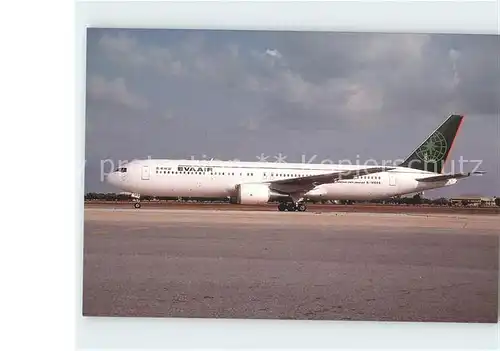 Flugzeuge Zivil Eva Air Boeing 767 3SIER B16688 c n 25221 384 Kat. Airplanes Avions