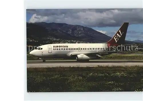 Flugzeuge Zivil European B737 229 G CEAE Kat. Airplanes Avions