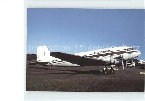 Flugzeuge Zivil MDC Douglas DC 3C Australia VH SBL cn 12056 Kat. Airplanes Avions