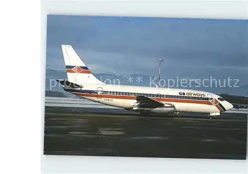 Flugzeuge Zivil Gibraltar Airways Boeing 737 2U4 G IBTZ  Kat. Airplanes Avions