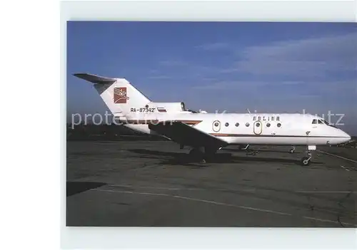 Flugzeuge Zivil Bylina YAK 40 RA 87342 c n  Kat. Airplanes Avions