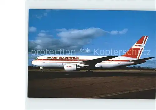 Flugzeuge Zivil Air Mauritius Boeing 767.200 ER  Kat. Airplanes Avions