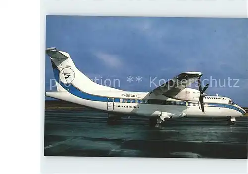 Flugzeuge Zivil Air Littoral ATR42 F GEGD Kat. Airplanes Avions