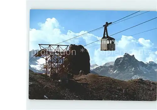 Seilbahn Valluga Gandarm Kat. Bahnen