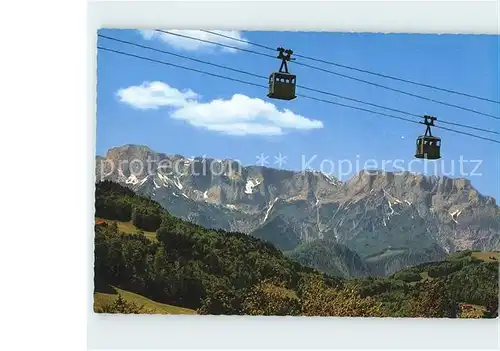 Seilbahn Salzberg Duerrnberg bei Hallein Untersberg Kat. Bahnen