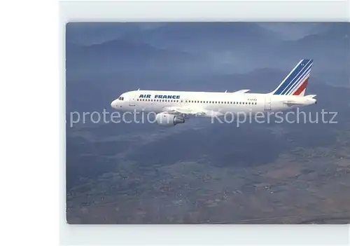 Flugzeuge Zivil Air France Airbus A320  Kat. Airplanes Avions