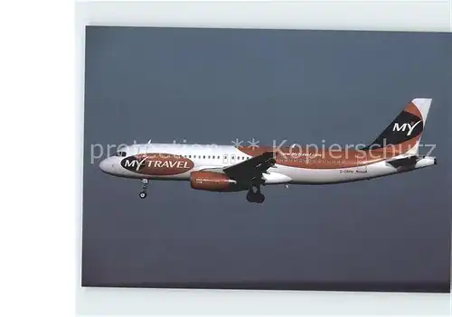 Flugzeuge Zivil My Travel Airbus A320 G CRPH Kat. Airplanes Avions