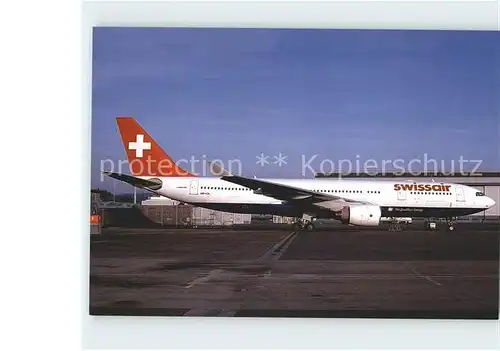 Swissair Qualiflyer colours Airbus A330 223 HB IQL c n 305 Kat. Flug