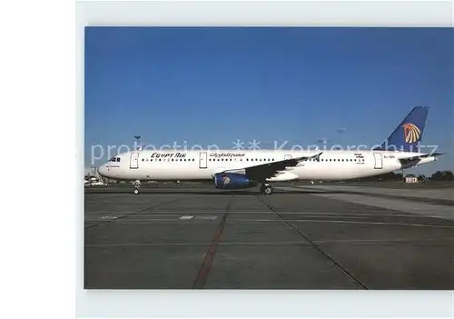 Flugzeuge Zivil Egypt Air Airbus A321 232 SU GBV c n 0715 Kat. Airplanes Avions
