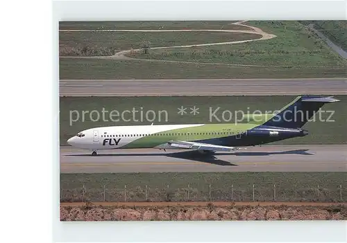 Flugzeuge Zivil Fly Boeing 727 2B6 A PP LBF c n 20705 945 Kat. Airplanes Avions