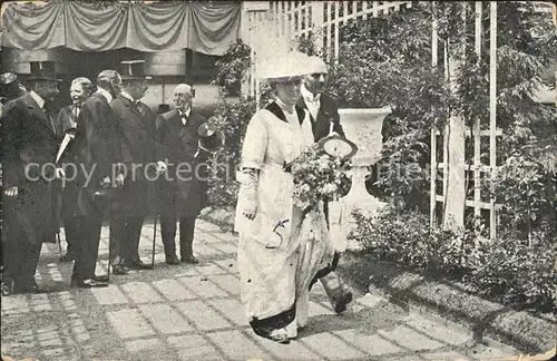 Adel Niederlande Koenigin Wilhelima Prinz Hendrik Groote Rozententoonstelling Boskoop Juli 1913 Kat. Koenigshaeuser