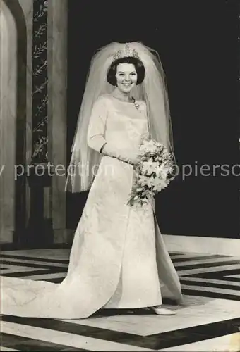 Adel Niederlande Prinzessin Beatrix Hochzeit Kat. Koenigshaeuser