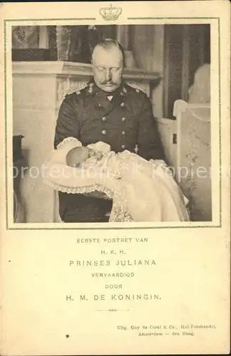 Adel Niederlande Prinzessin Juliana Prinz Hendrik  Kat. Koenigshaeuser