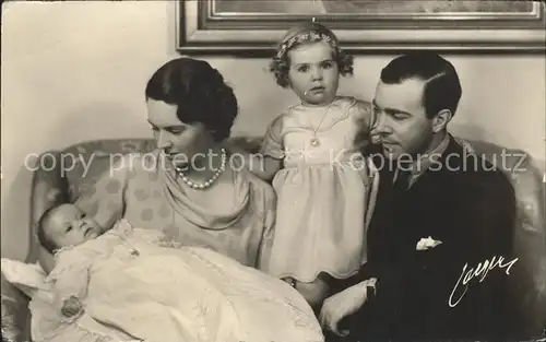 Adel Schweden Prinzenfamilie Haga Prinzessin Sibylla Erbprinz Gustav Adolf Kat. Koenigshaeuser