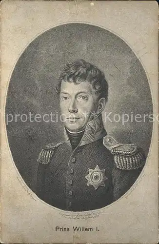 Adel Niederlande Prinz Willem I.  Kat. Koenigshaeuser