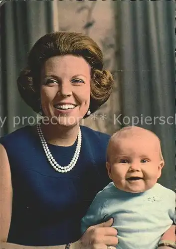 Adel Niederlande Prinzessin Beatrix Prinz Willem Alexander  Kat. Koenigshaeuser