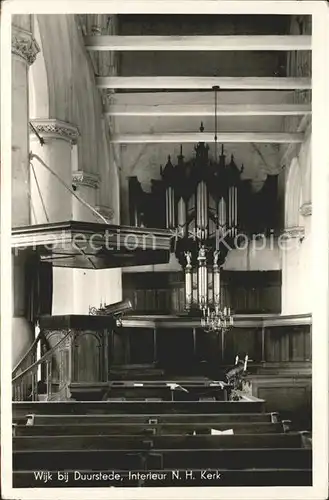 Kirchenorgel Wijk Duurstede Kerk Kat. Musik