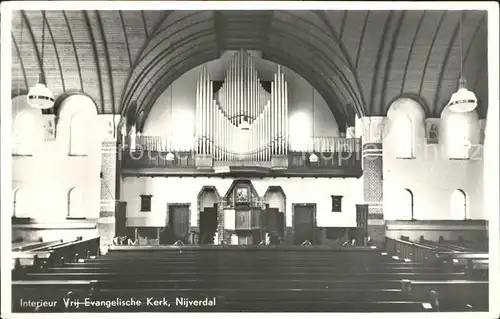 Kirchenorgel Vrij Evangelische Kerk Nijverdal Kat. Musik