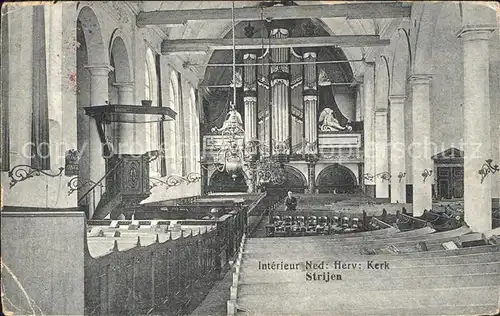 Kirchenorgel Kerk Strijen Kat. Musik