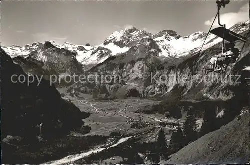 Sessellift Kandersteg Oeschinen Wildstrubel Lohner  Kat. Bahnen