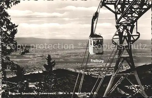 Seilbahn Schauinsland Freiburg im Breisgau Kat. Bahnen