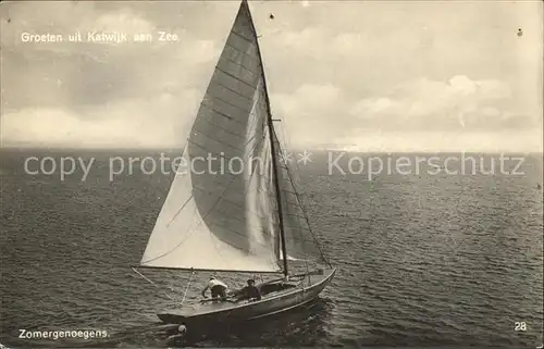 Segelboote Zomergenoegens Katwijk aan Zee  Kat. Schiffe