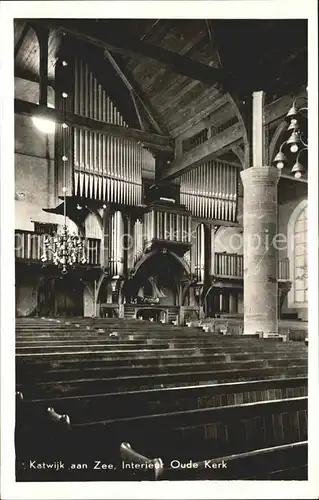 Kirchenorgel Oude Kerk Katwijk aan Zee  Kat. Musik