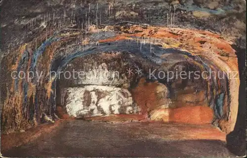 Hoehlen Caves Grottes Feengrotten Saalfeld Mittlere Quellgrotte  Kat. Berge